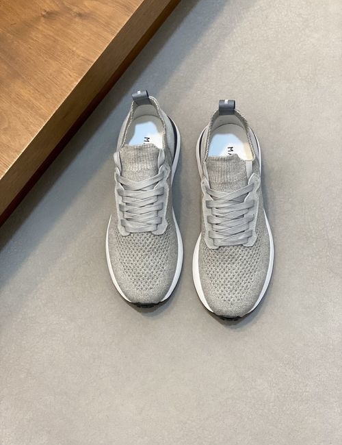 Magnanni Cashmere Knit Sneakers With Rubber Sole