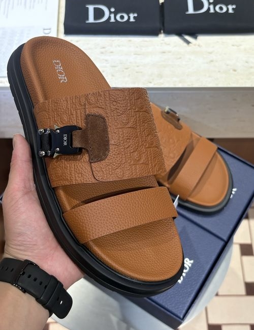 Christian Dior CD Aqua Sandals CD Diamond Pattern Upper