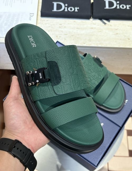 Christian Dior CD Aqua Sandals CD Diamond Pattern Upper