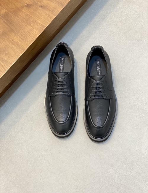 Dolce & Gabbana DG Patent Leather Loafer Business Casual Shoes