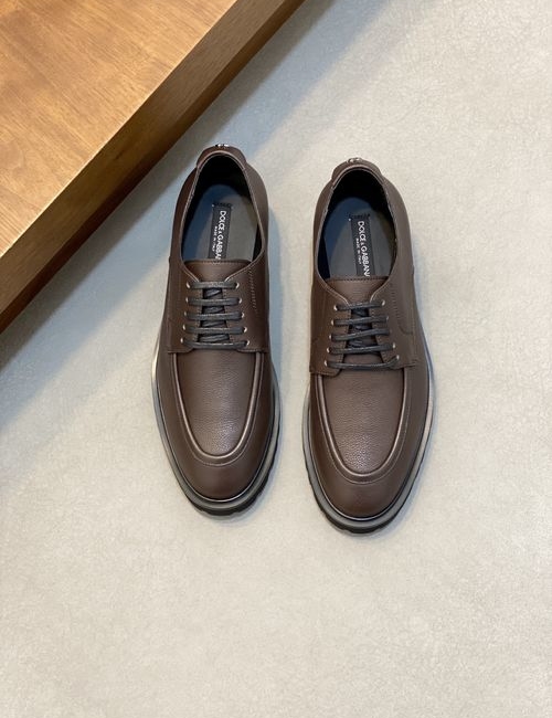 Dolce & Gabbana DG Patent Leather Loafer Business Casual Shoes