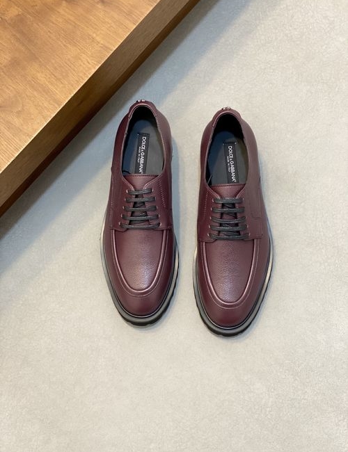 Dolce & Gabbana DG Patent Leather Loafer Business Casual Shoes