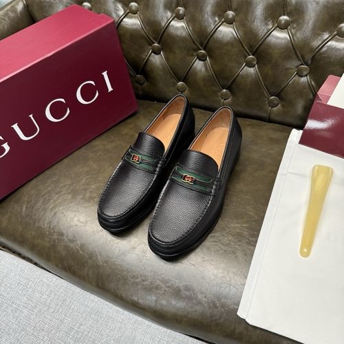 Gucci Classic Thick Sole With Grained Ribbon