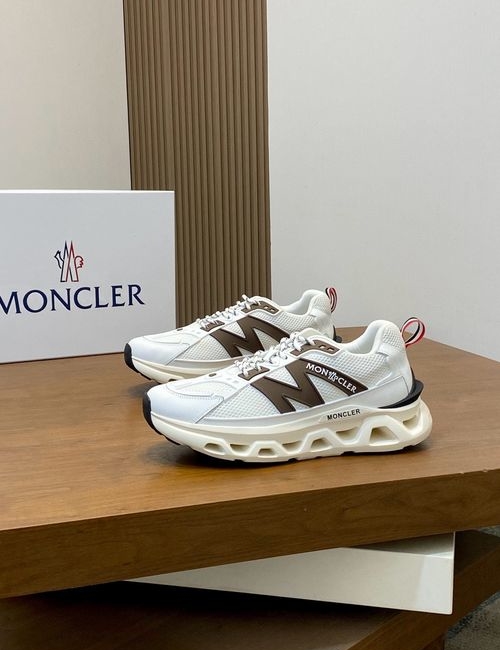 Moncler Sneaker Mesh Upper Non-slip Sole