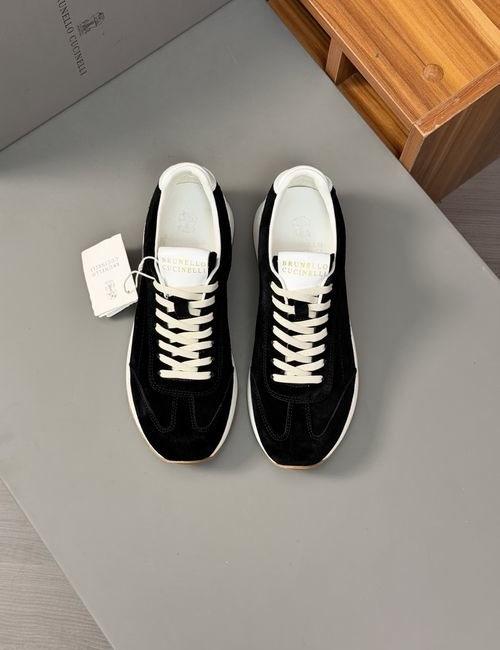 Brunello Cucinelli BC Suede Sneakers Casual Comfortable Shoes
