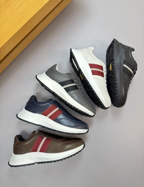 Bally Premium Leather Casual Sneakers