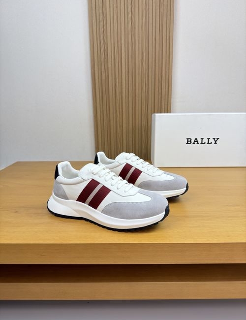 Bally Premium Casual Sneakers With Leather Upper