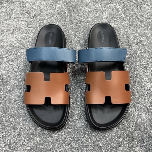 Hermes Premium Leather Casual Sandals