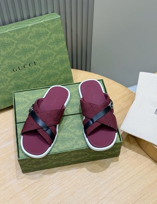 Gucci Lido Series Slides With Interlocking G