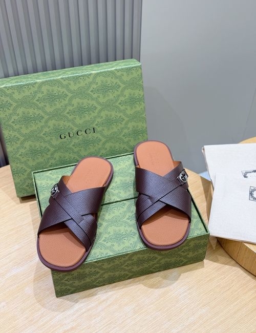 Gucci Lido Series Slides With Interlocking G