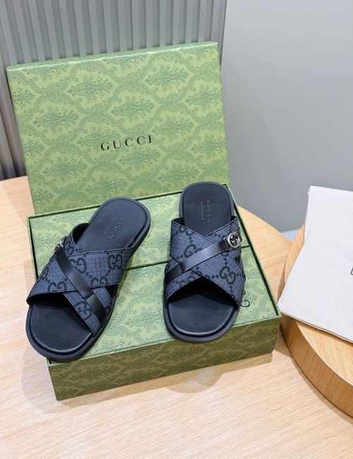 Gucci Lido Series Slides With Interlocking G