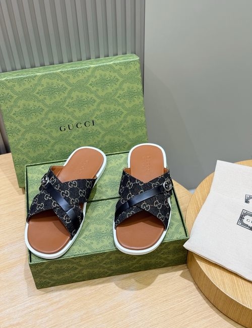 Gucci Lido Series Slides With Interlocking G