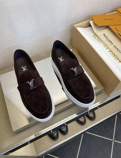 Louis Vuitton LV Classic Loafers With Non-slip Rubber Sole