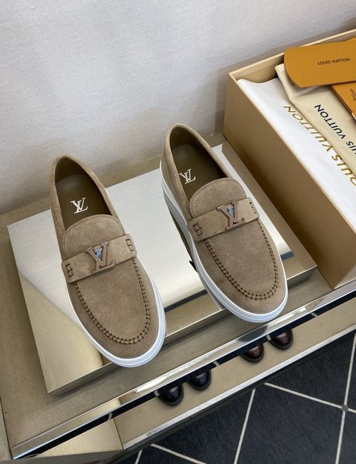 Louis Vuitton LV Classic Loafers With Non-slip Rubber Sole
