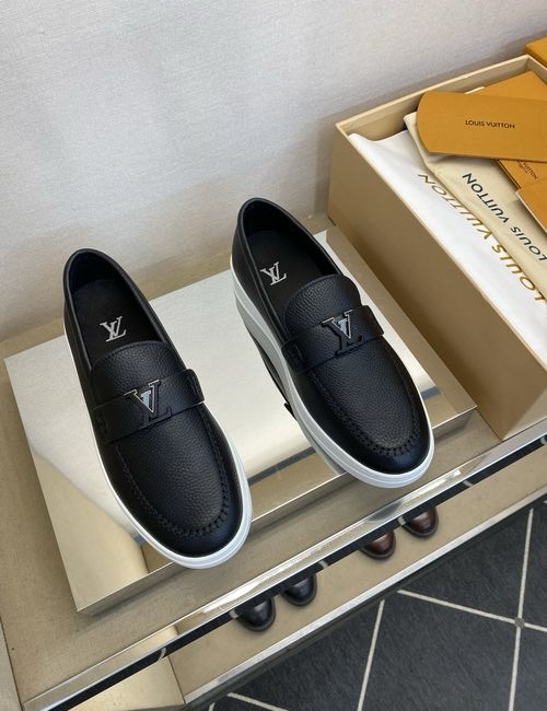 Louis Vuitton LV Classic Loafers With Sheepskin Lining