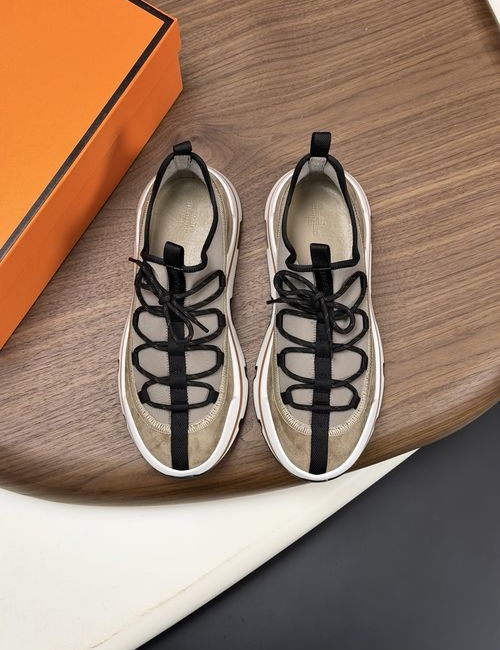 Hermes Bouncing Sneakers Leather Upper
