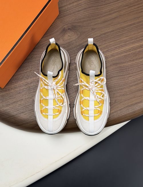 Hermes Bouncing Sneakers Leather Upper
