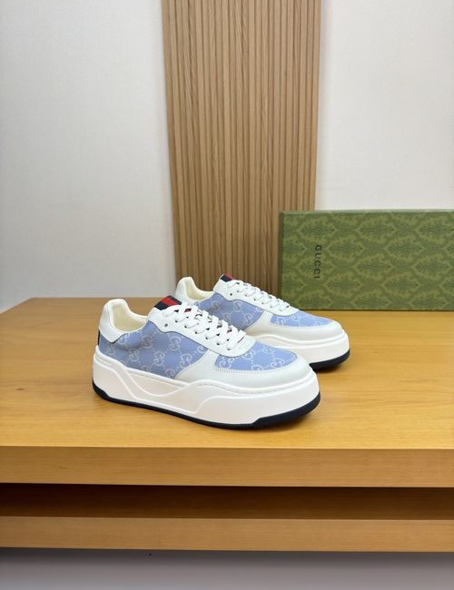 Gucci Nappa Leather Totem Casual Sneakers