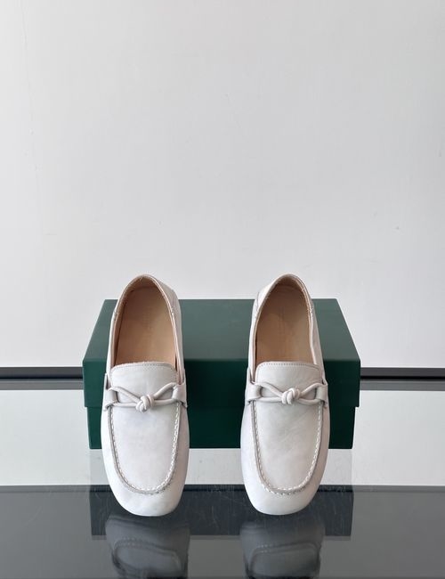 Bottega Veneta BV Convertible Suede Loafer Shoes