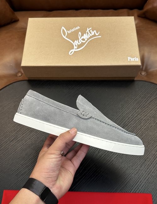 Christian Louboutin Leather Sole Casual Sneakers