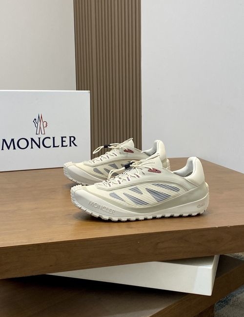 Moncler Breathable Mesh Spliced Casual Sneakers