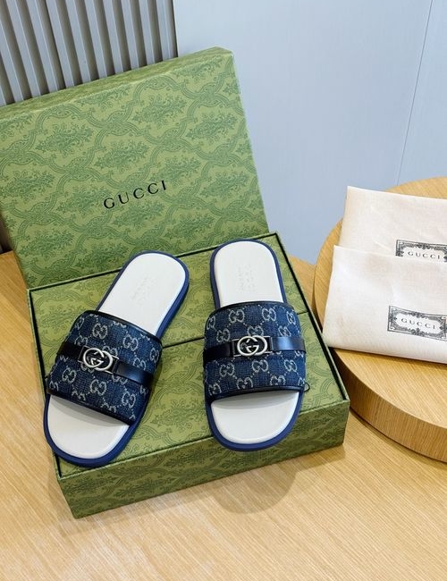Gucci Lido Series Slides With Interlocking G