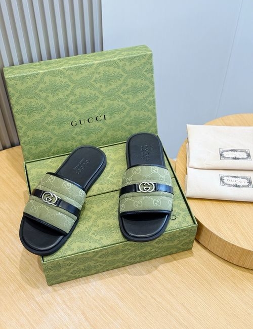 Gucci Lido Series Slides With Interlocking G
