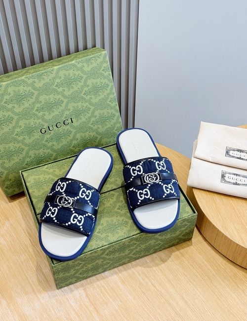 Gucci Lido Series Slides With Interlocking G