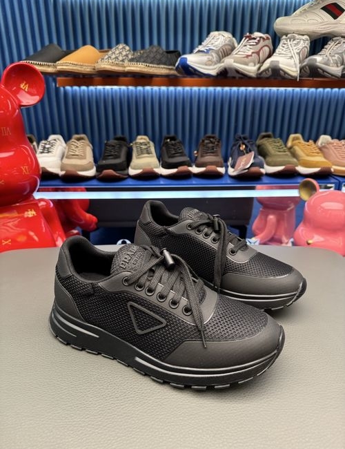 Prada Breathable Mesh Running Sneakers