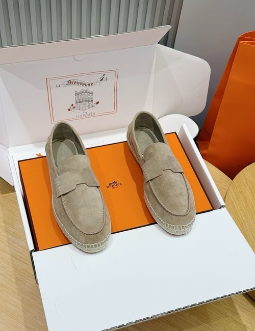 Hermes Fisherman Loafers Casual Shoes