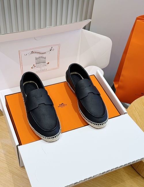 Hermes Fisherman Loafers Casual Shoes