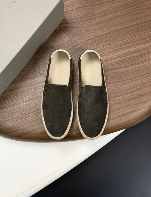 Brunello Cucinelli BC Suede Casual Comfortable Sneakers