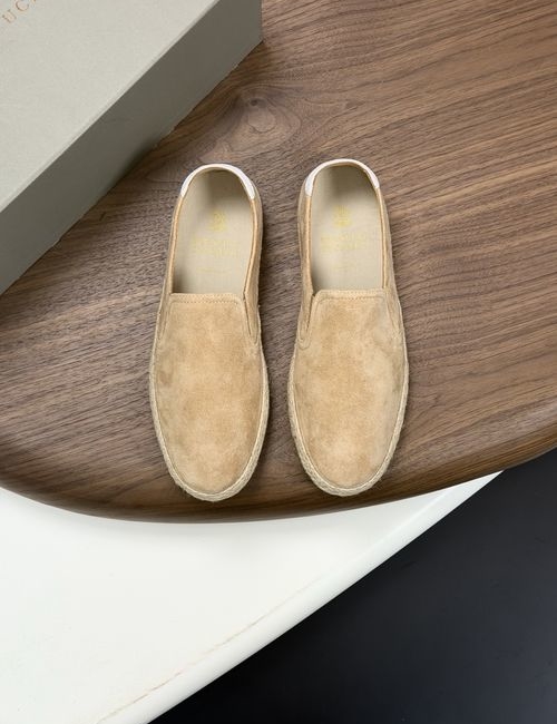 Brunello Cucinelli BC Suede Casual Comfortable Sneakers