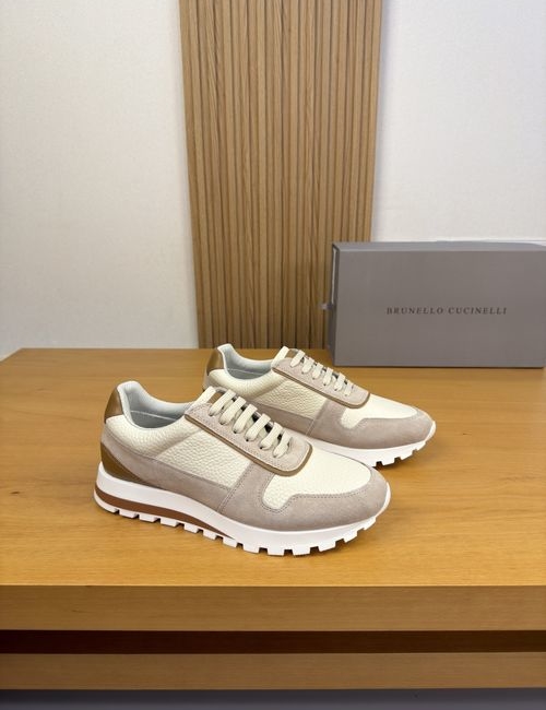 Brunello Cucinelli BC Grain Cowhide Casual Sneakers