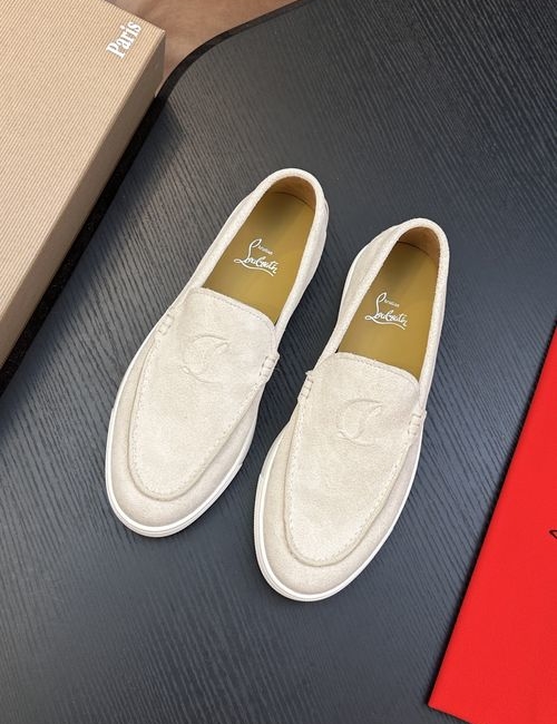 Christian Louboutin Leather Sole Casual Sneakers