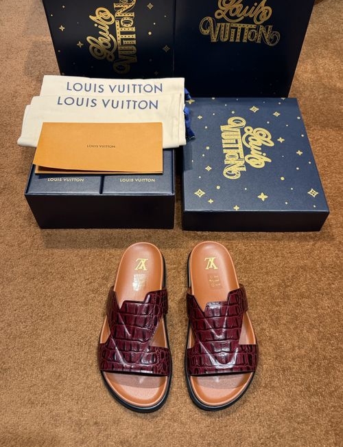 Louis Vuitton LV Waterfront Monogram Flip Flops