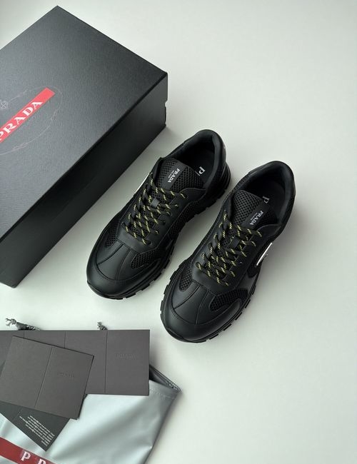 Prada Prax Sneakers With Enamel Logo Details
