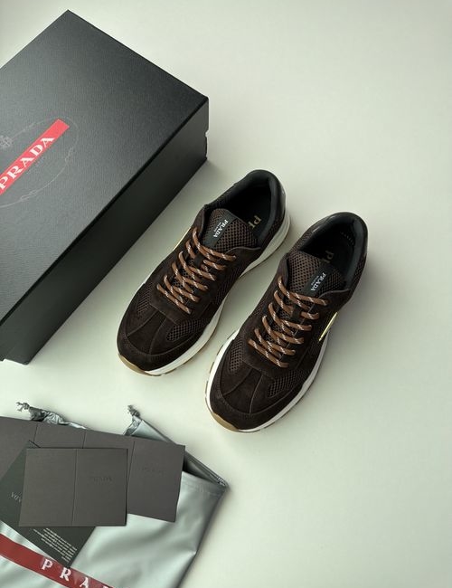 Prada Prax Sneakers With Enamel Logo Details