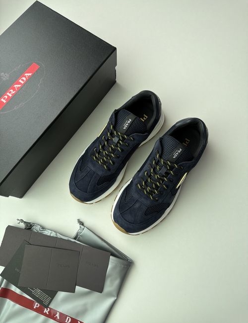Prada Prax Sneakers With Enamel Logo Details
