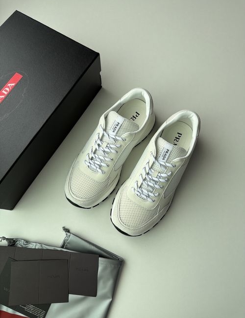 Prada Prax Sneakers With Enamel Logo Details