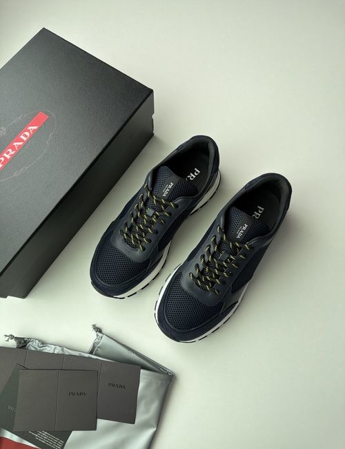 Prada Prax Sneakers With Enamel Logo Details