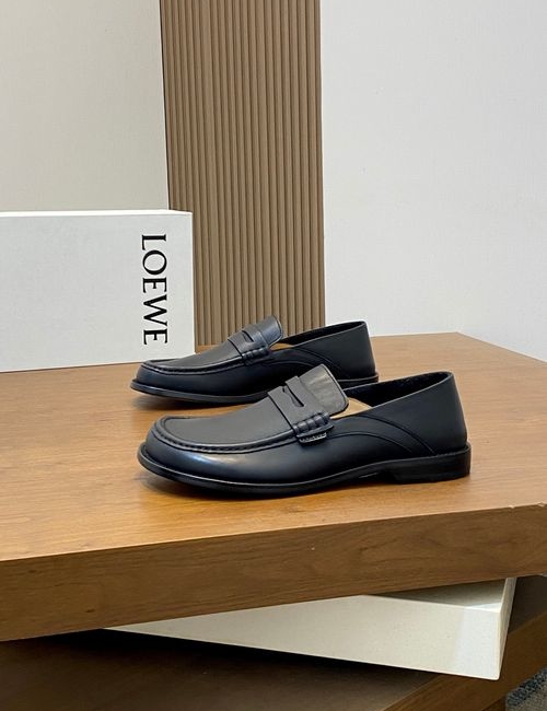 Loewe Business Shoes With Genuine Leather Sole