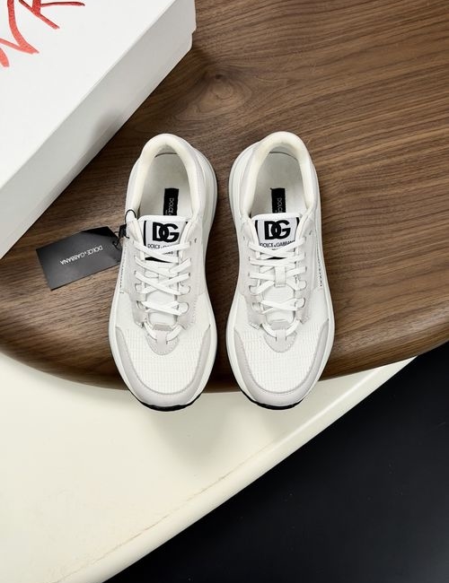 Dolce & Gabbana DG Flyknit Paneled Casual Sneakers