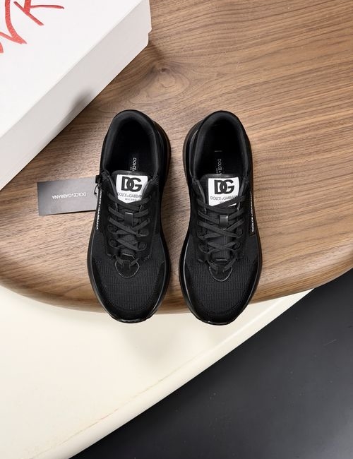 Dolce & Gabbana DG Flyknit Paneled Casual Sneakers