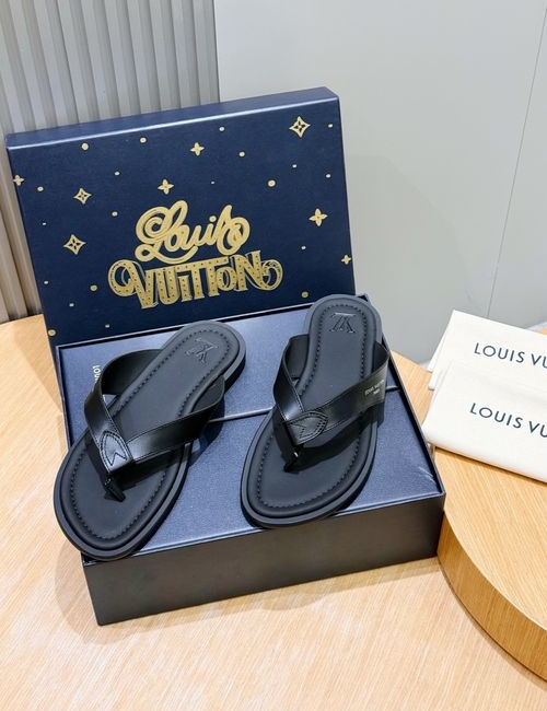Louis Vuitton LV Oasis Slides Monogram Suede Upper Comfortable Insole