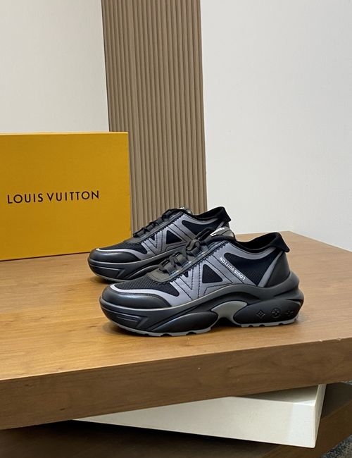 Louis Vuitton LV Color-block Casual Sneakers With LV Logo