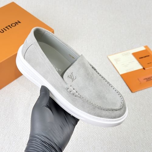 Louis Vuitton LV Suede Cowhide Shoes With Ultra-light Sole