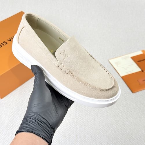 Louis Vuitton LV Suede Cowhide Shoes With Ultra-light Sole