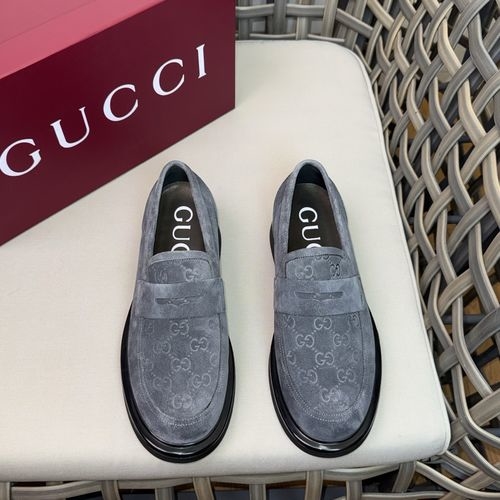 Gucci Premium Leather Business Dress Shoes