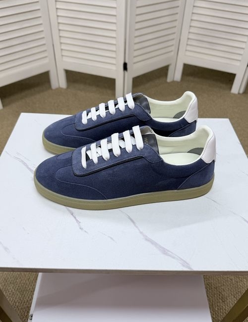 Brunello Cucinelli BC Premium Leather Casual Comfortable Shoes